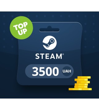 Steam UAH 3500 Top Up UA Steam Key 